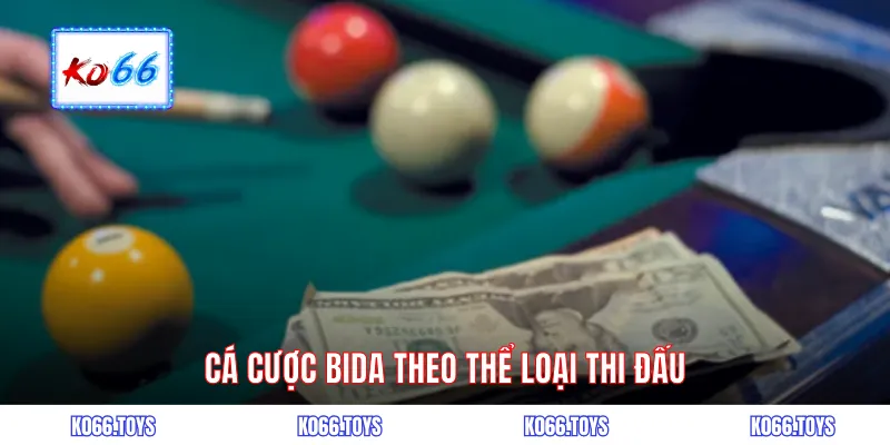 Cá cược bida theo thể loại thi đấu